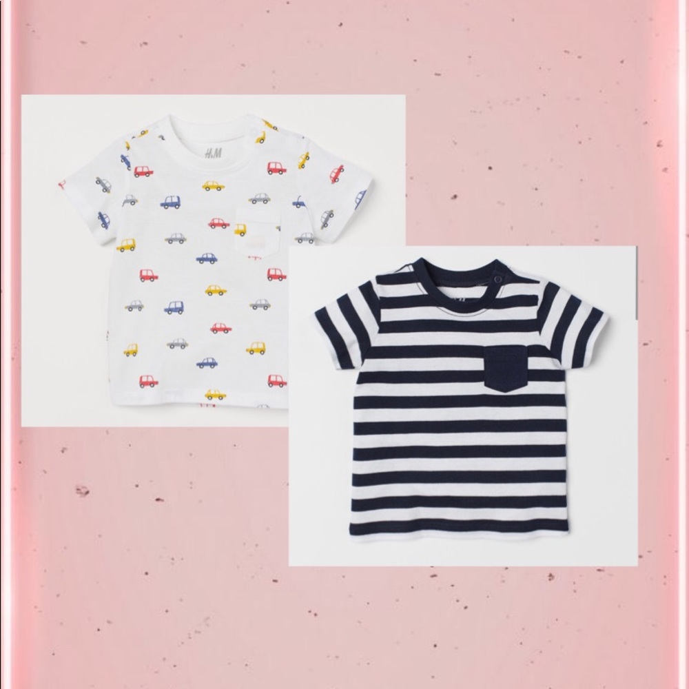Short - sleeved Tee-Shirts in soft, organic cotton